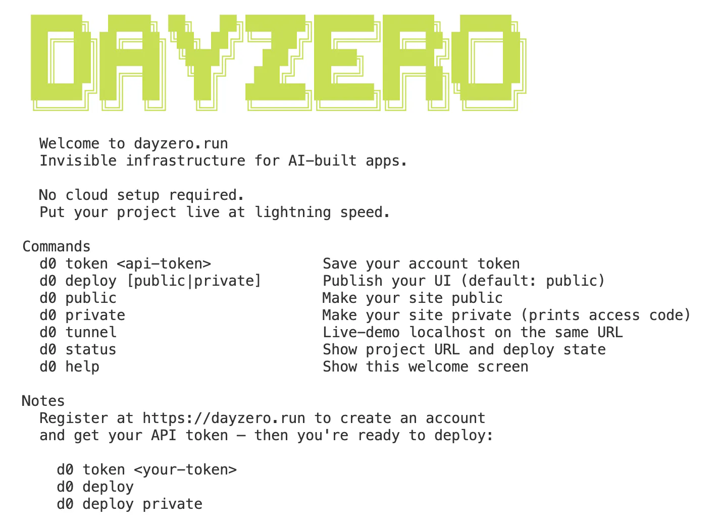 dayzero.run gallery image