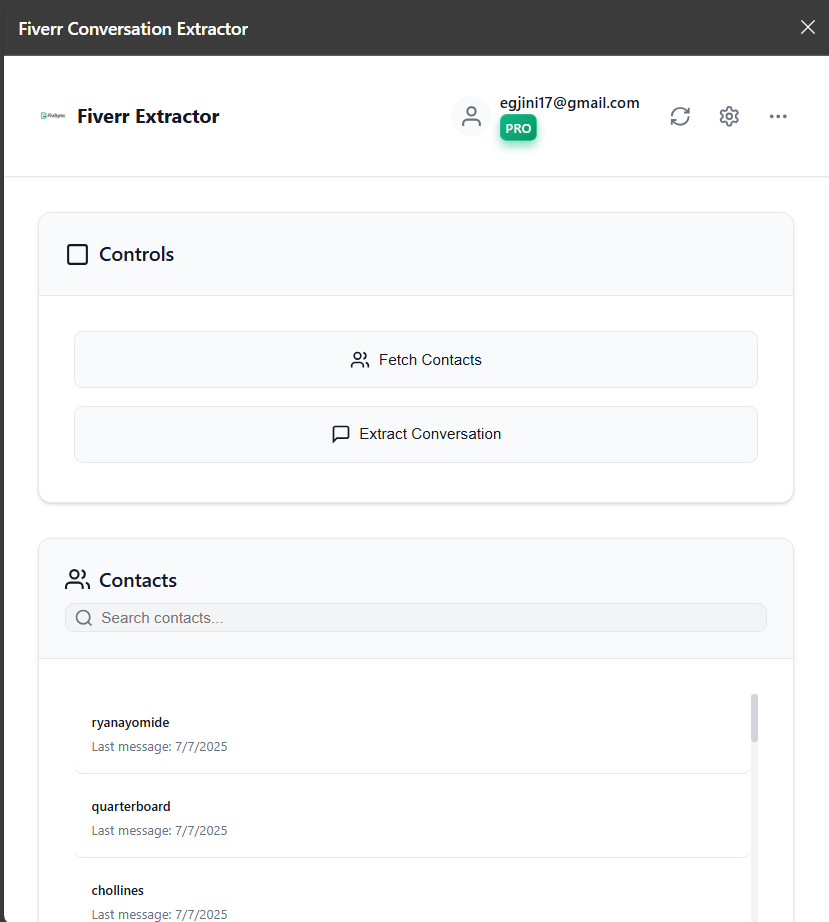 Média Extracteur de fiverr - Sécurisez vos communications client 1