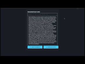 Cover Letter Generator gallery image