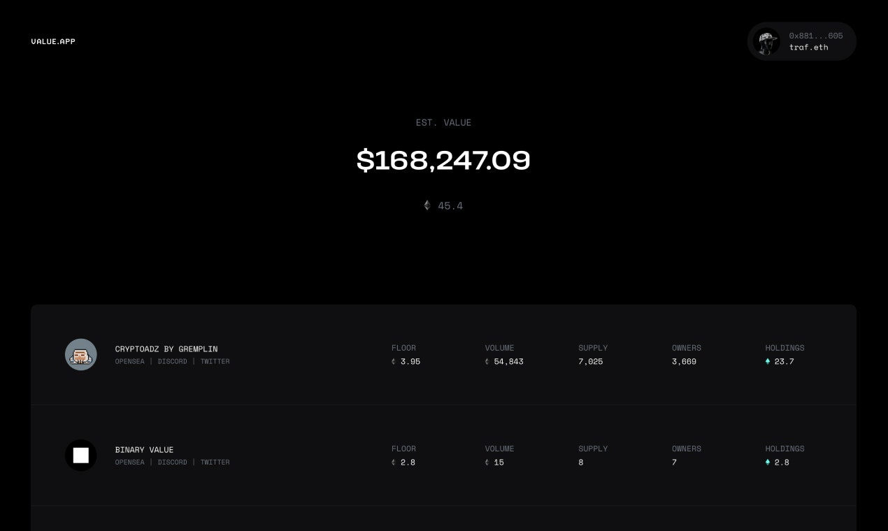 Value.app gallery image