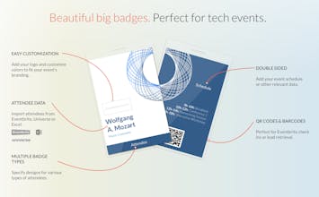 Conference Badge 2.0 gallery image