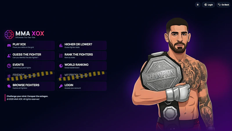 MMA XOX screenshot 4