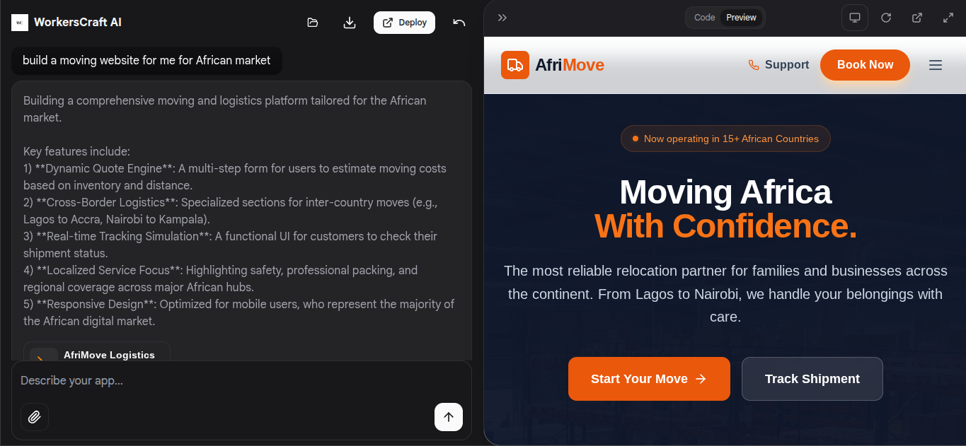 WorkersCraft AI gallery image