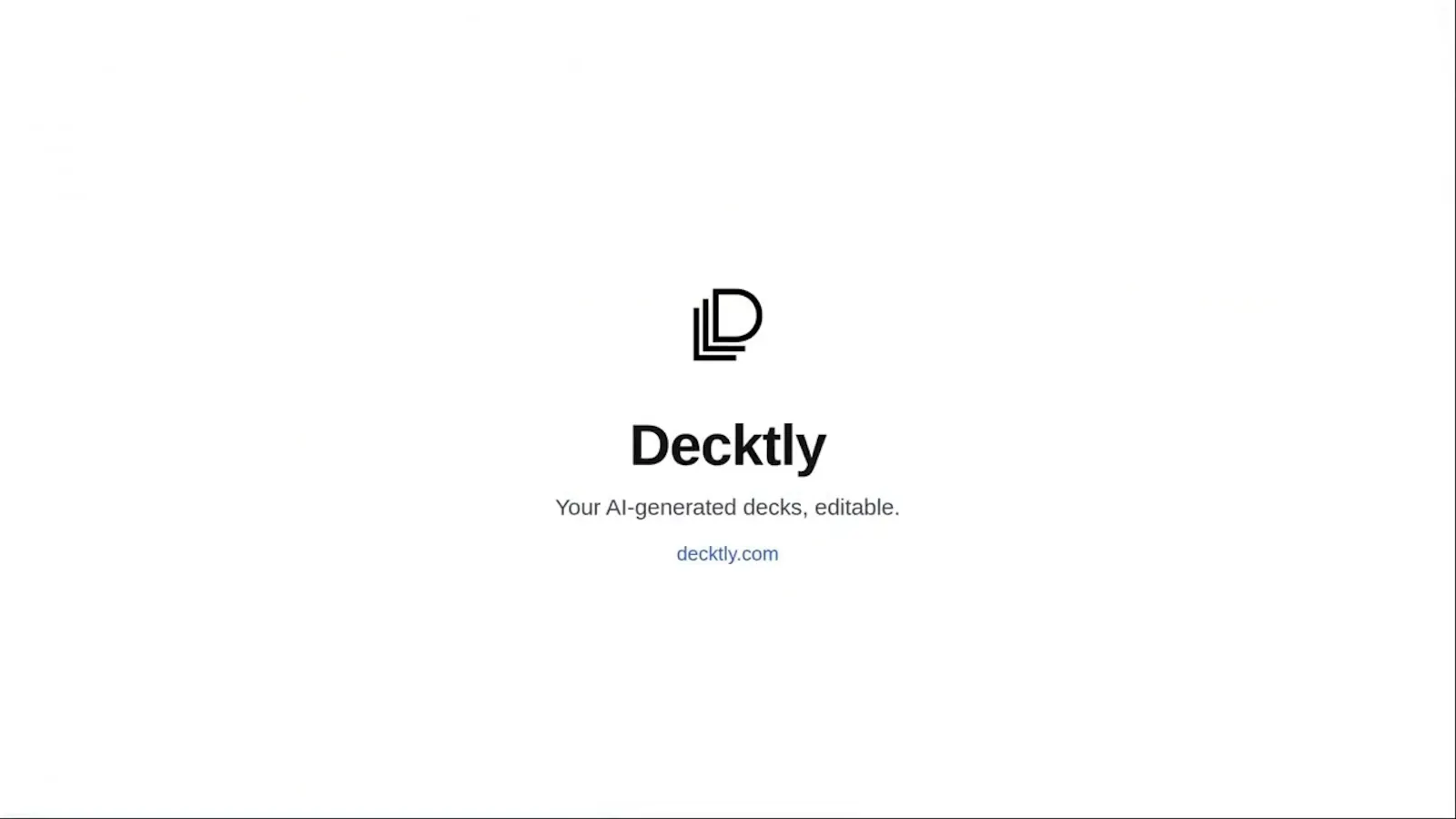 Decktly screenshot 1 (video preview)