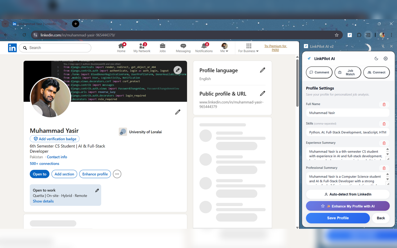 LinkPilot AI Pro gallery image