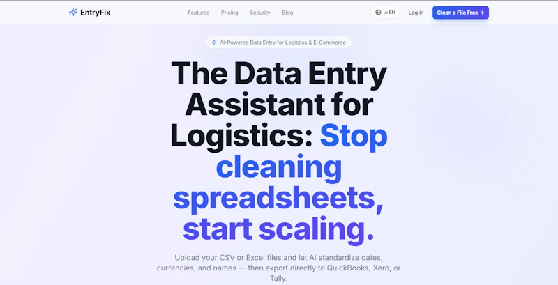 Entry Fix screenshot 1