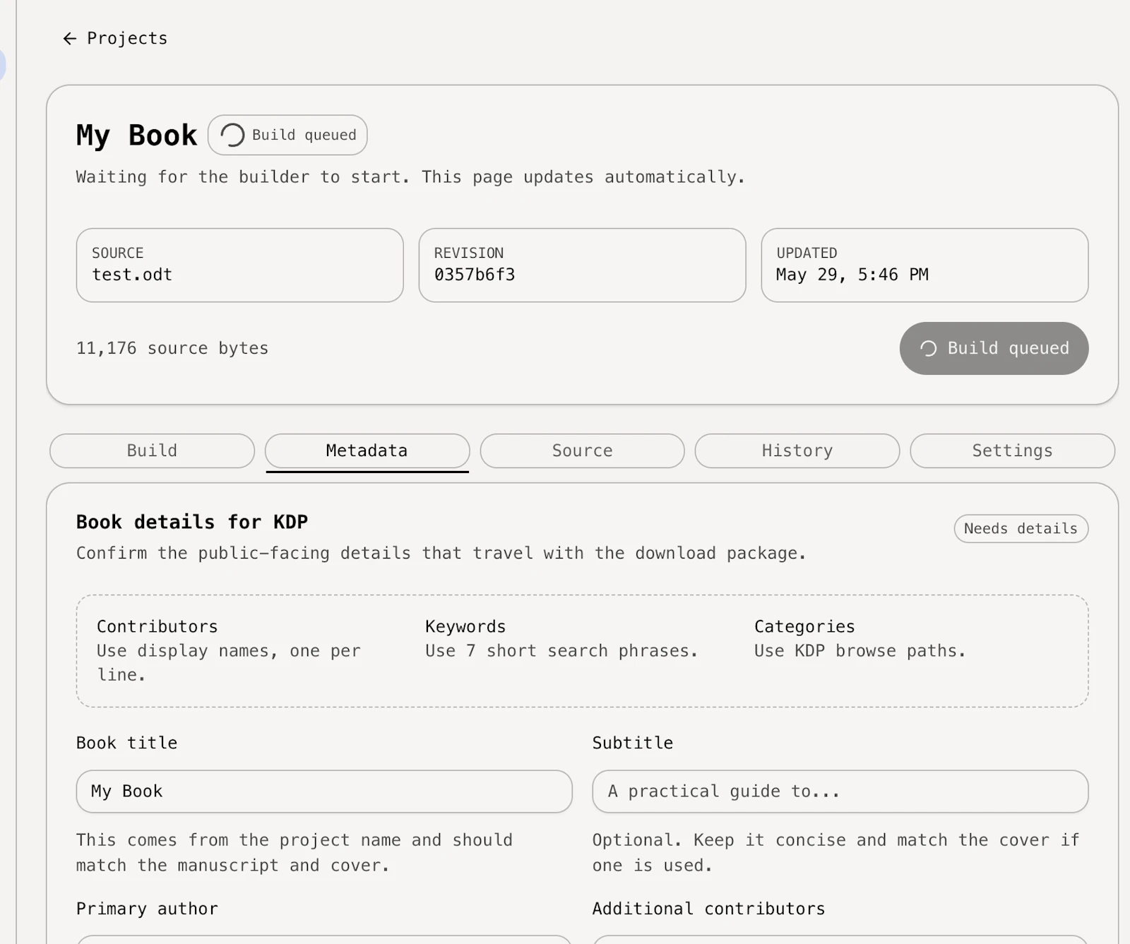 Self Publish Studio screenshot 1