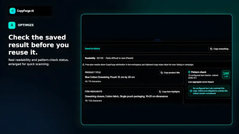 CopyForge AI screenshot 5