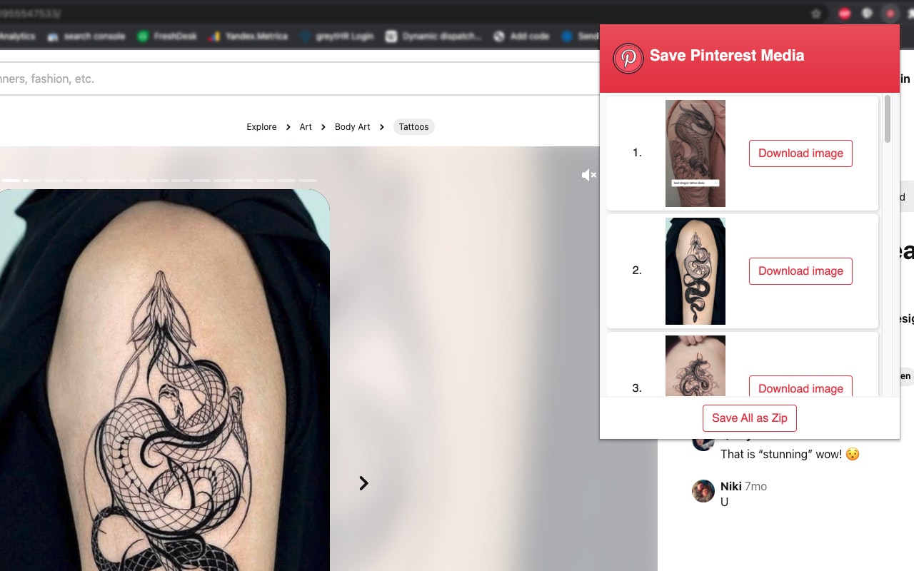 Pinterest Media Downloader gallery image