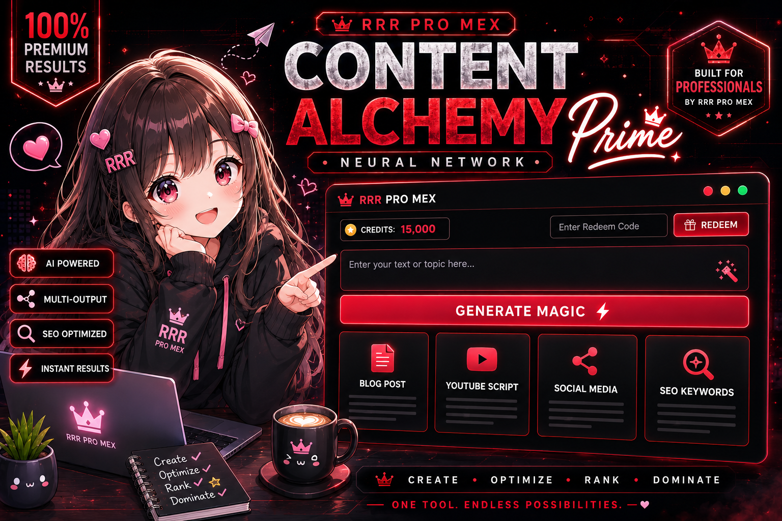 Content Alchemy Prime by RRR PRO MEX gallery image