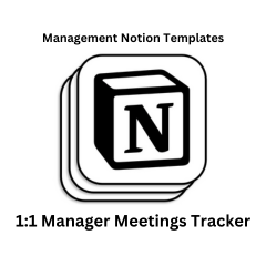 1:1 Manager Meetings Tracker