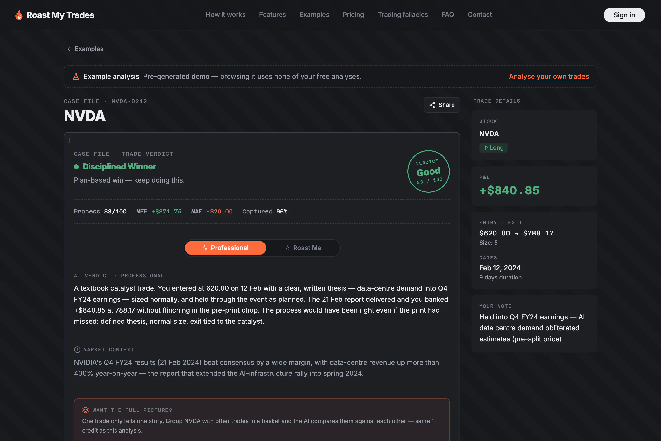 Roast My Trades gallery image