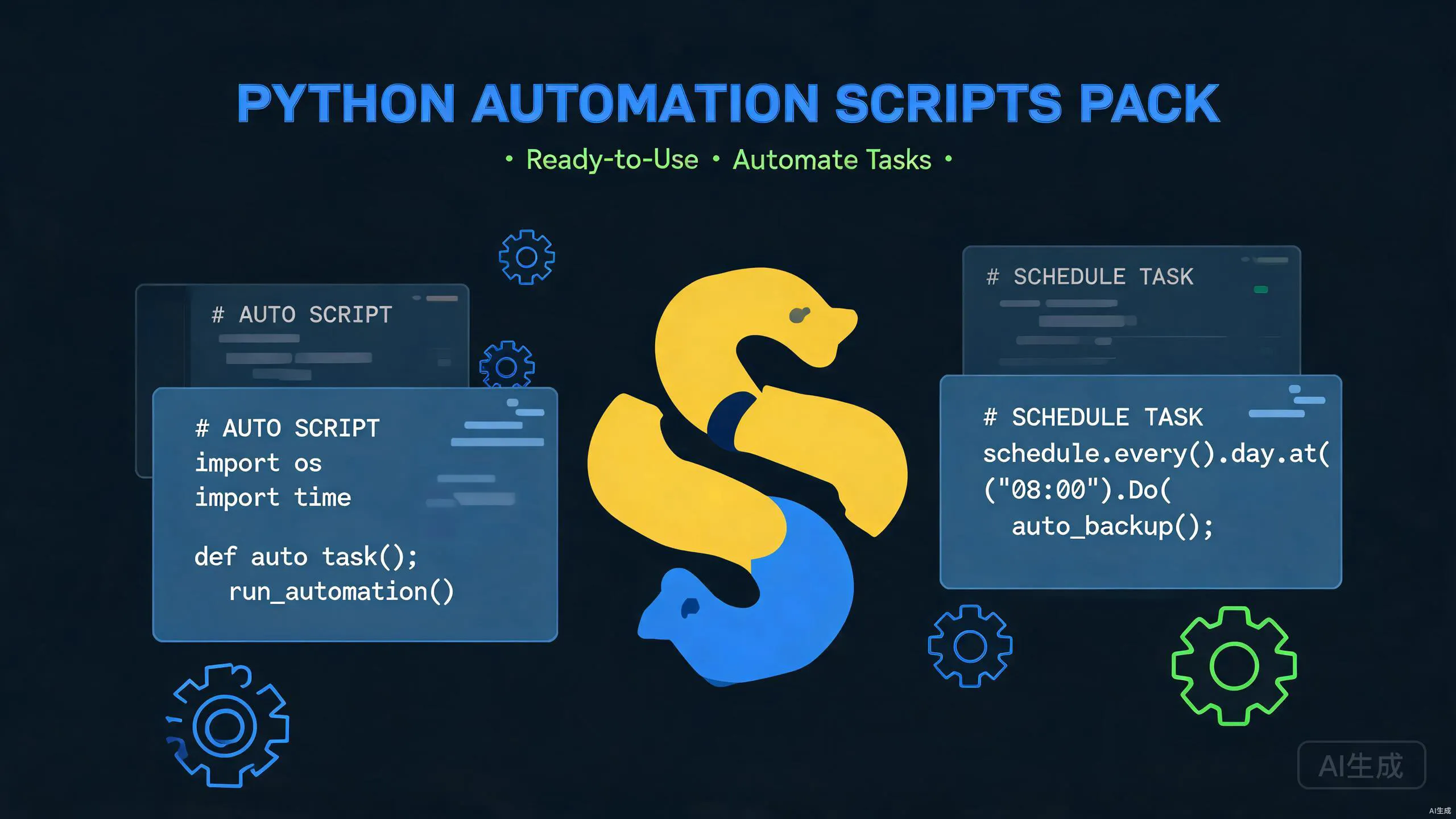 30 Python Automation Scripts Pack gallery image