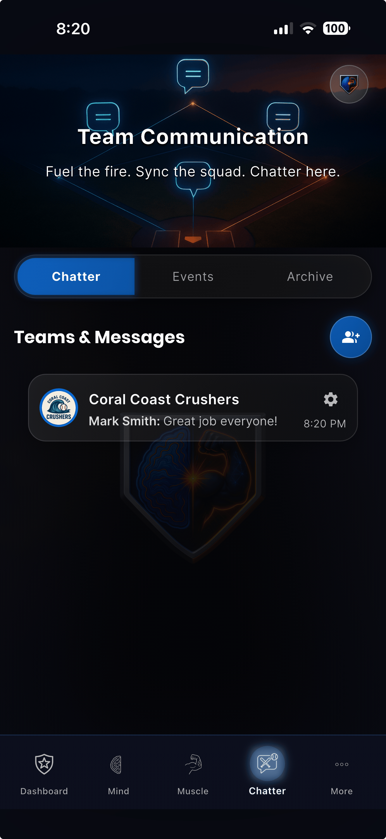 Mind & Muscle - Screenshot 3 showing product features and functionality