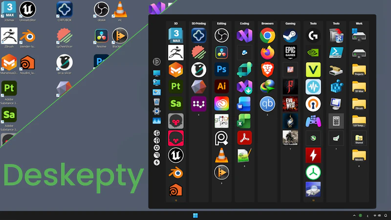 Deskepty screenshot 2