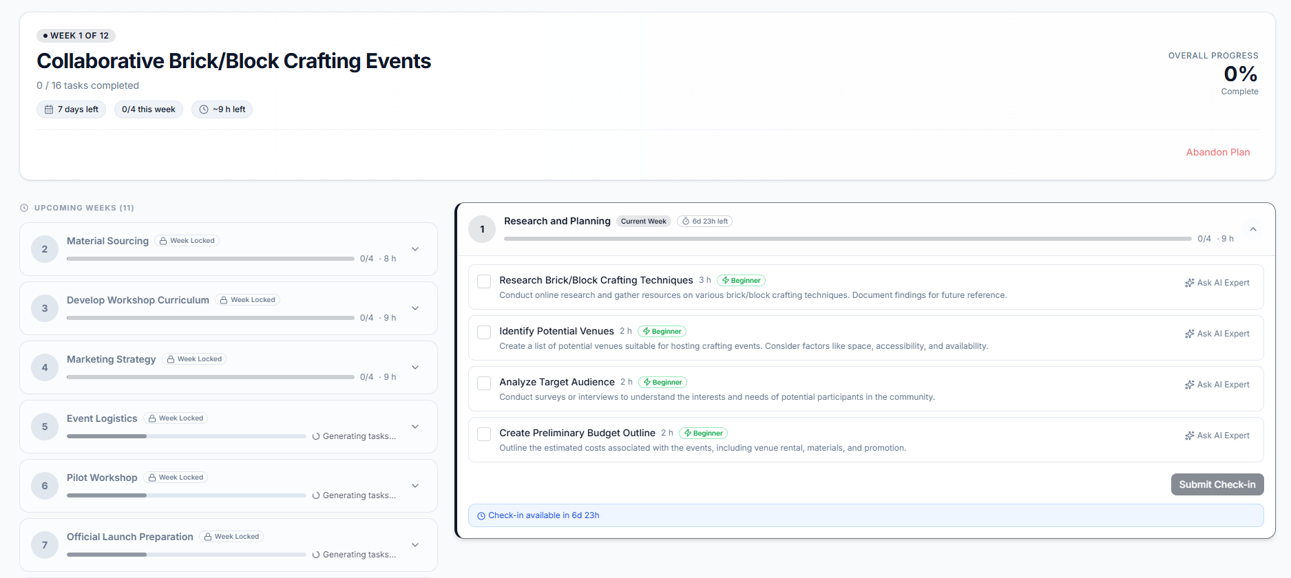 BuildWealthPlan - Screenshot 2 showing product features and functionality