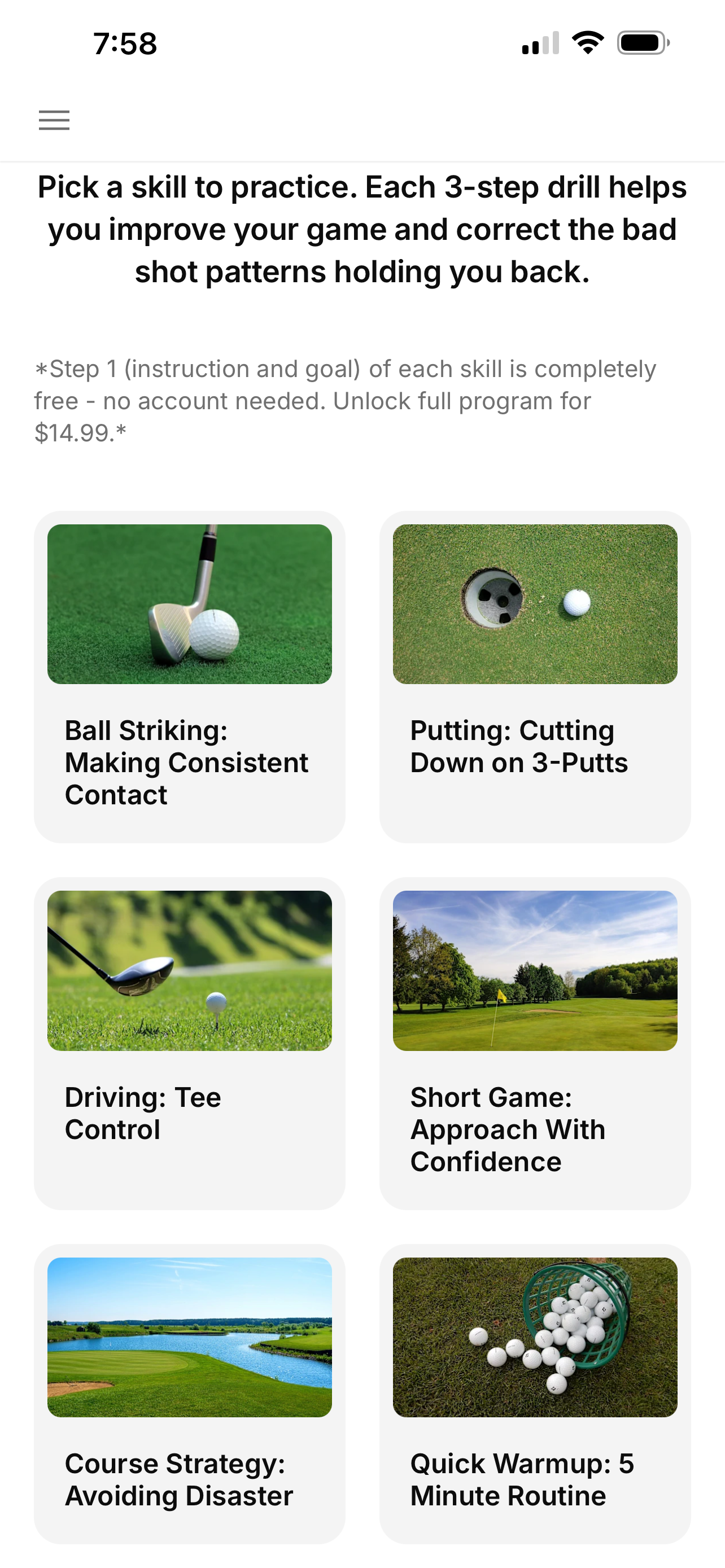 Suck Less at Golf gallery image