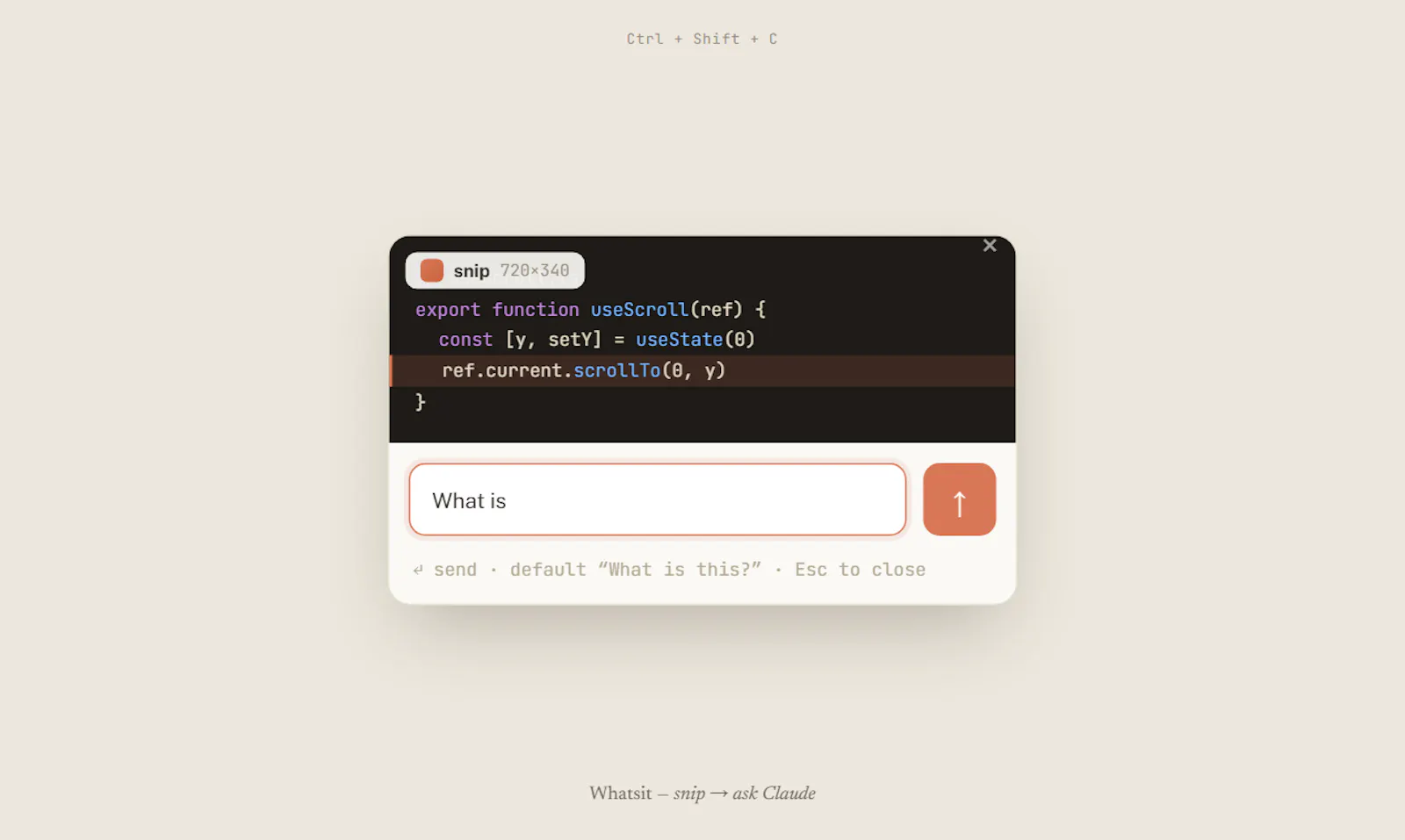Whatsit screenshot 2