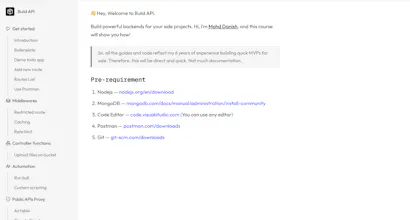 Build API gallery image