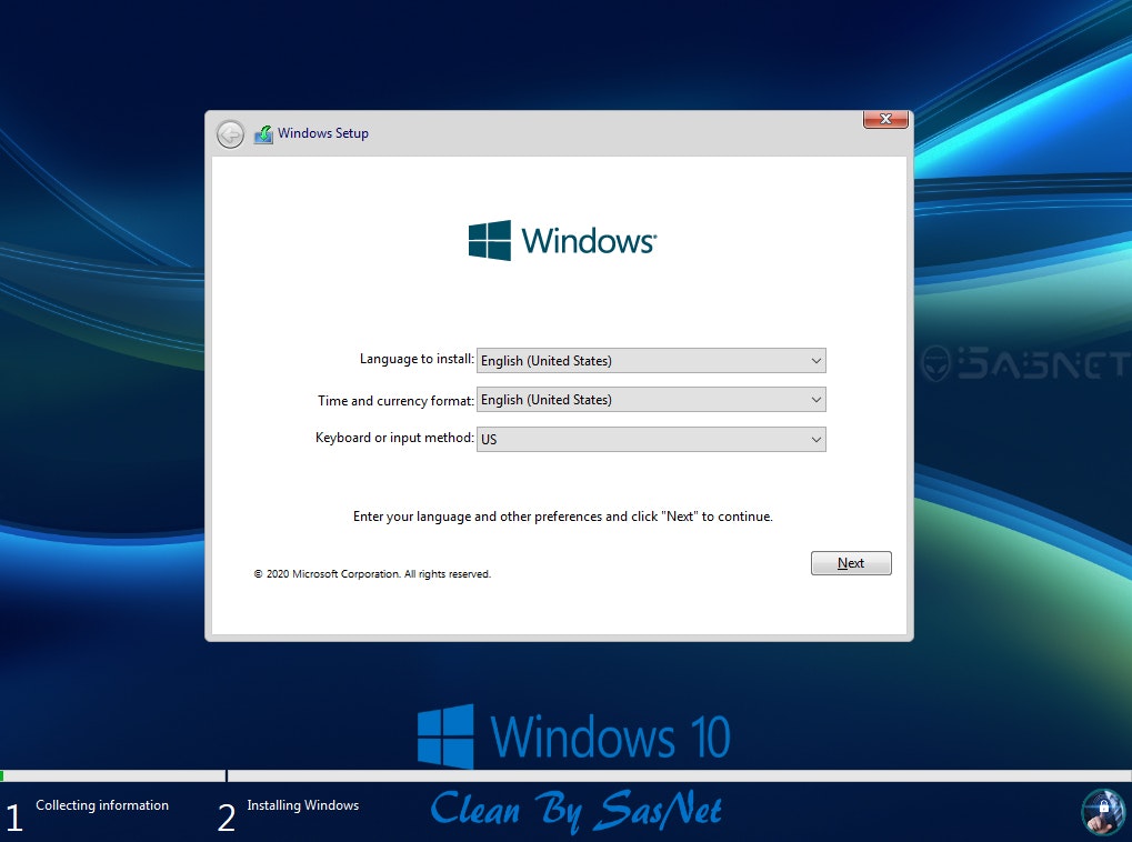 Windows 10 Pro x32-x64 21H2 Lite-SasNet gallery image