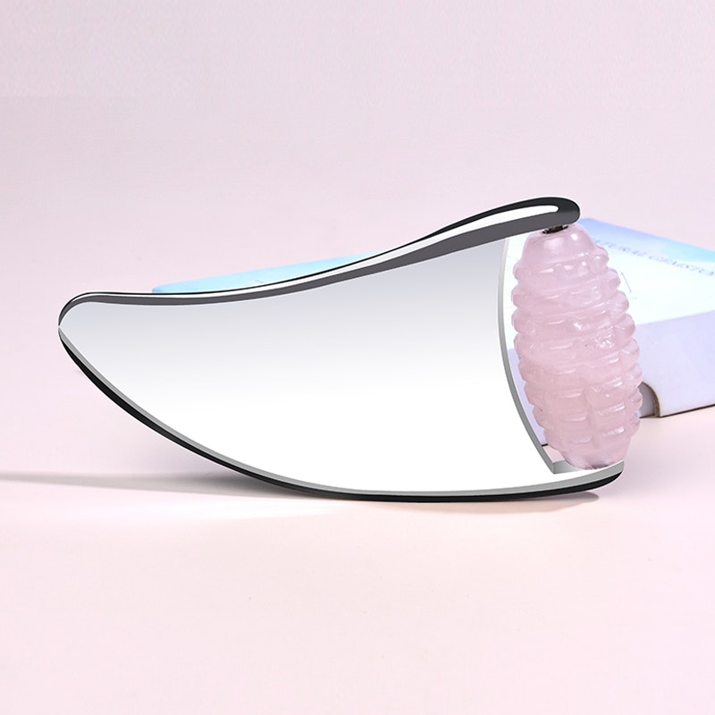 Stainless Steel Gua Sha with Face Roller