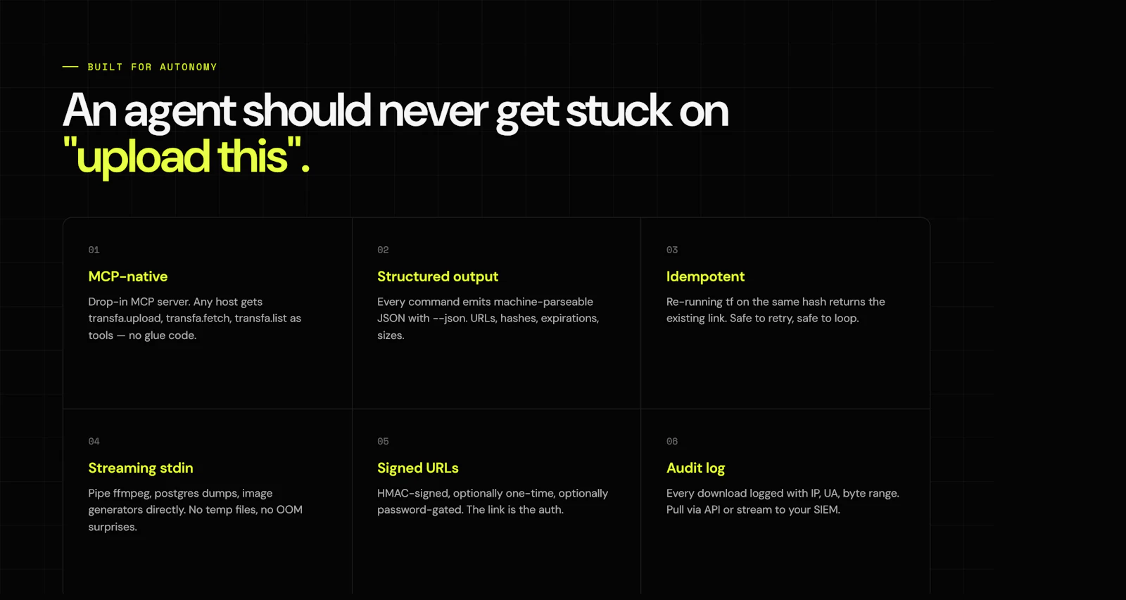 transfa.sh screenshot 4