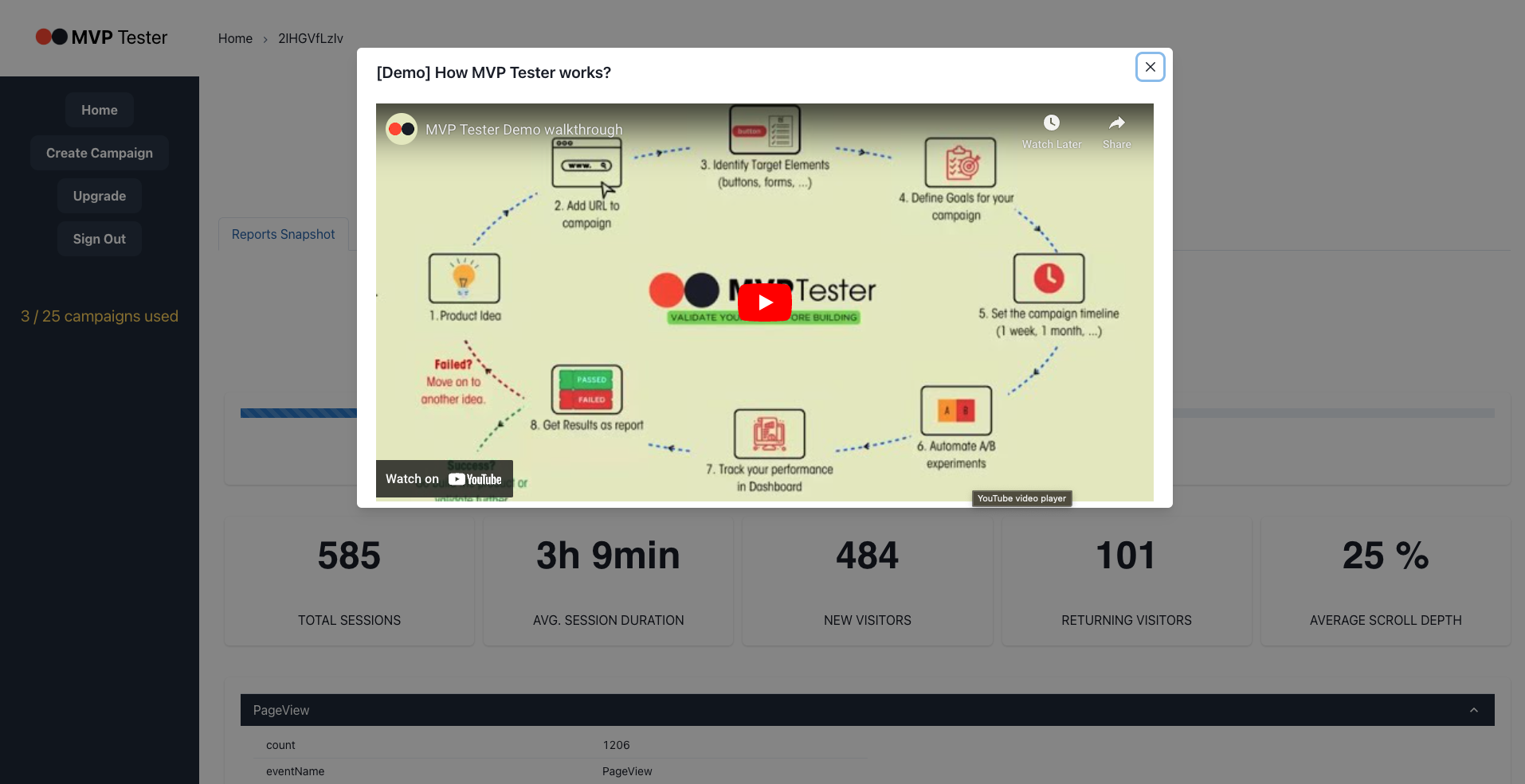 وسائط MVP Tester 2.0 - بناء ما يهم.التحقق من صحة الأفكار.إطلاق أو فشل بسرعة. 3