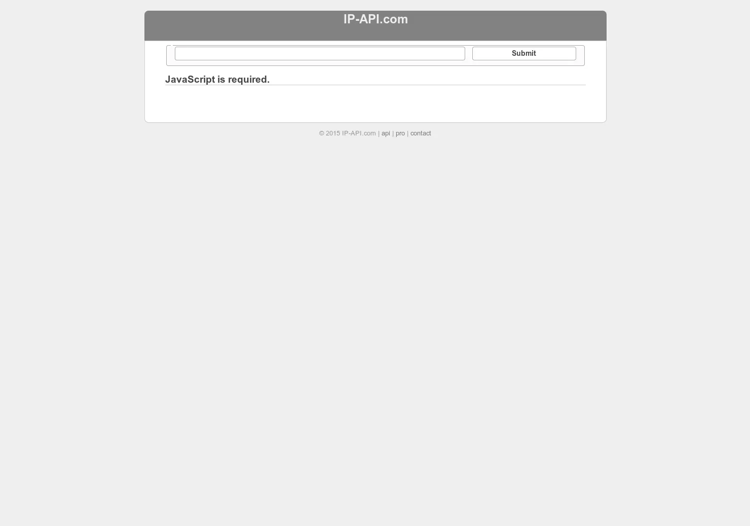IP-API.com