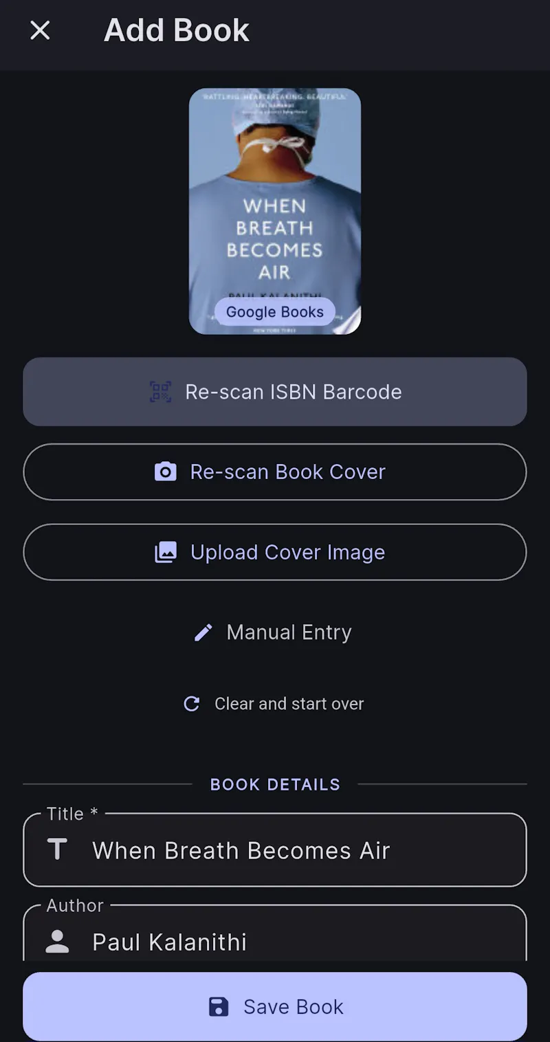 Home LMS - Book Management App screenshot 2