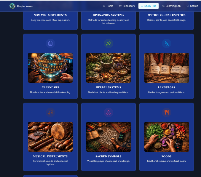 Ejiogbe Voices Ancestral Intelligence gallery image