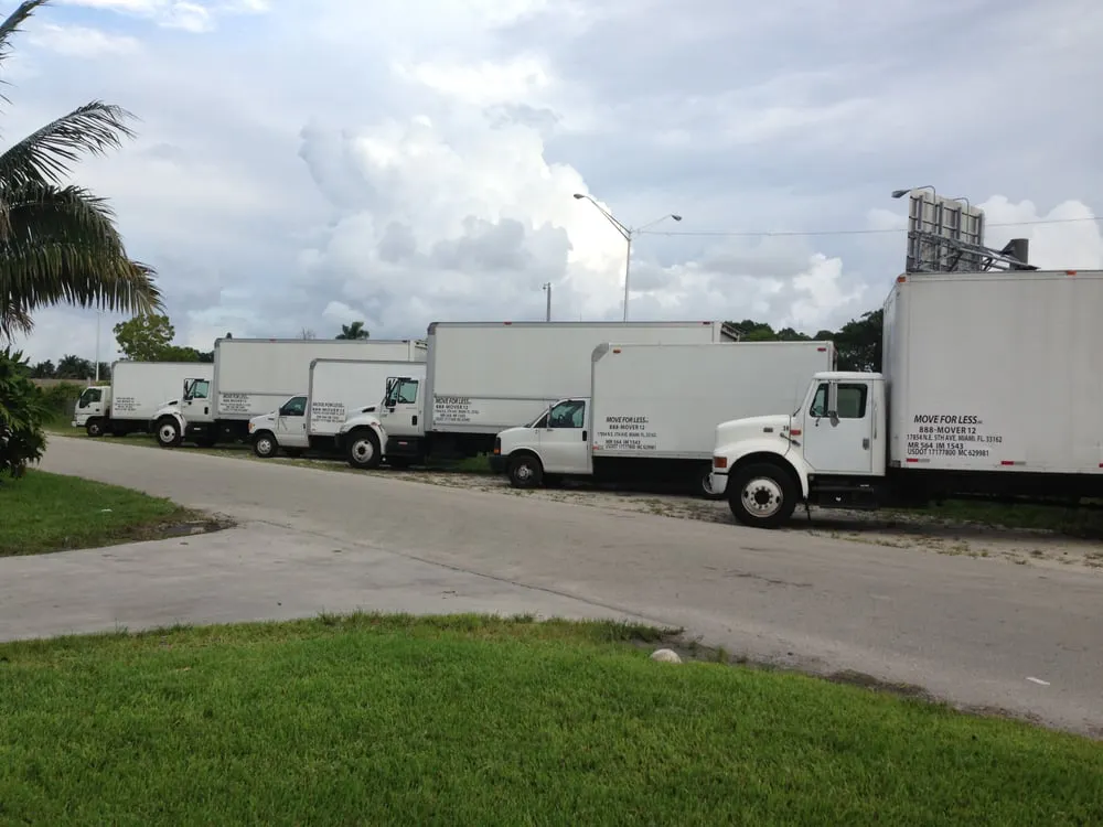 Miami Movers for Less のプロダクトバナー