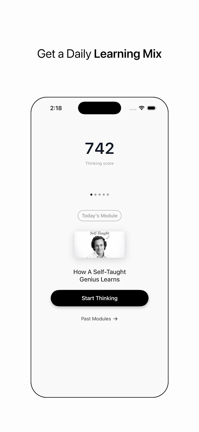 Thinker screenshot 2