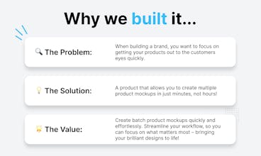 Bulk Mockup Generator gallery image
