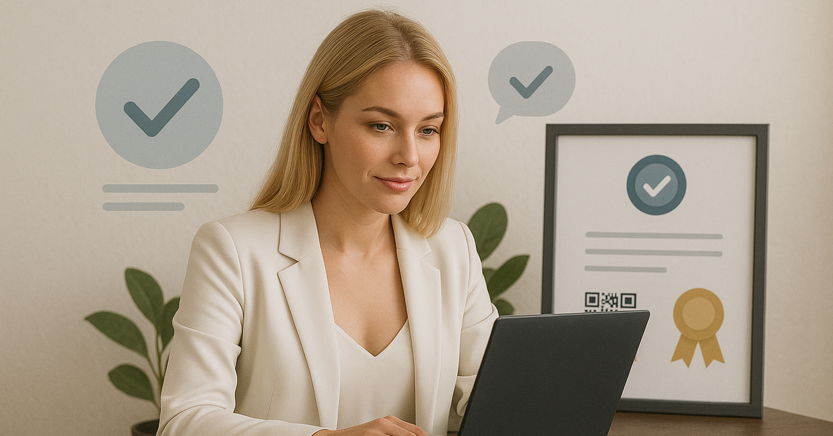 CertifyMeUA. Free maker of certificates gallery image