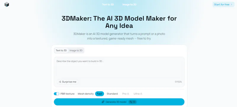 3DMaker screenshot 1