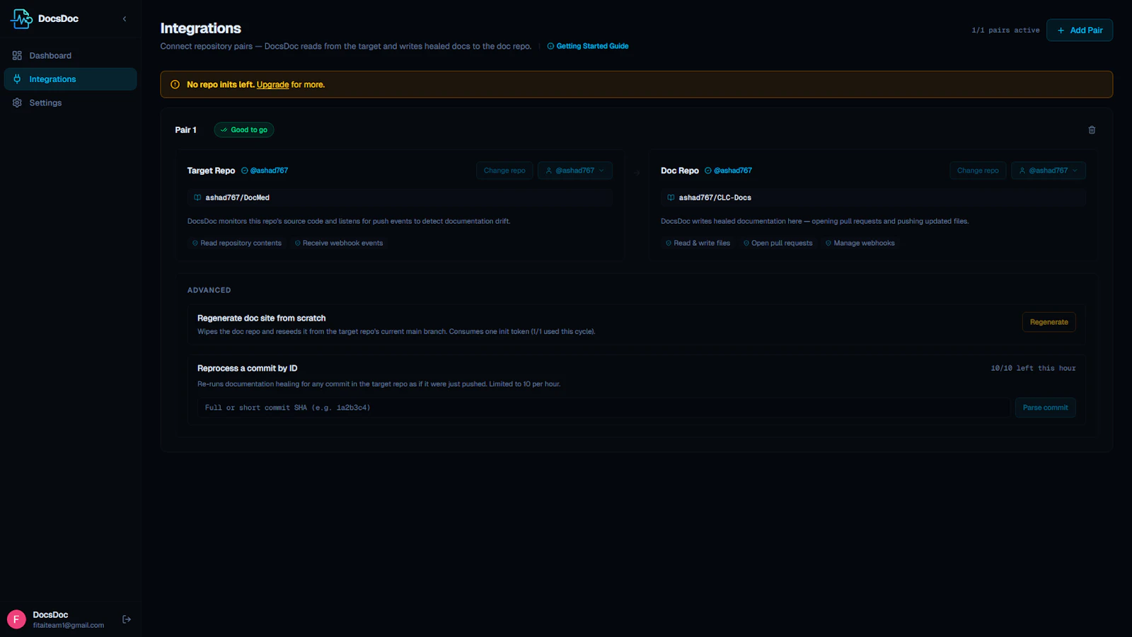 DocsDoc - Self-Healing Documentation screenshot 13