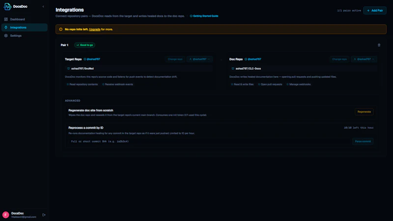 DocsDoc - Self-Healing Documentation screenshot 13