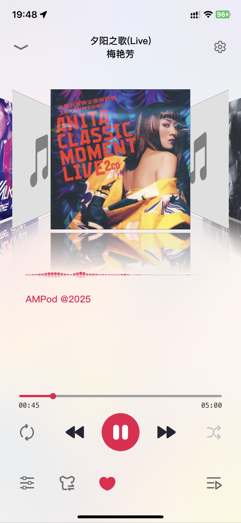 Joueur de musique ampod media 2