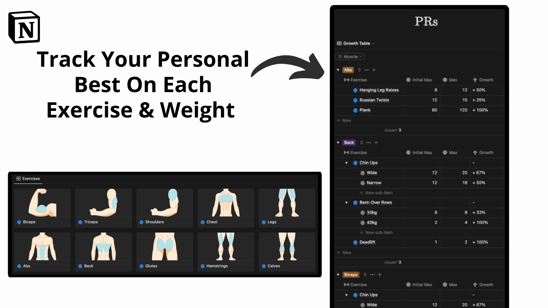 Notion challenger de la santé et du fitness media 4