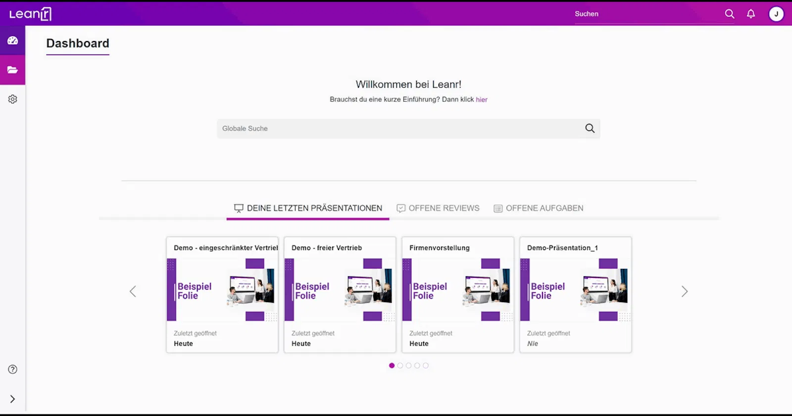 Leanr screenshot 1
