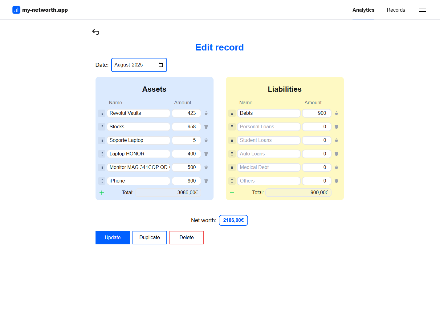 Net Worth Tracking App - Boost finances: Track net worth simply, skip app clutter. media 4