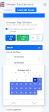 Schengen Calculator gallery image