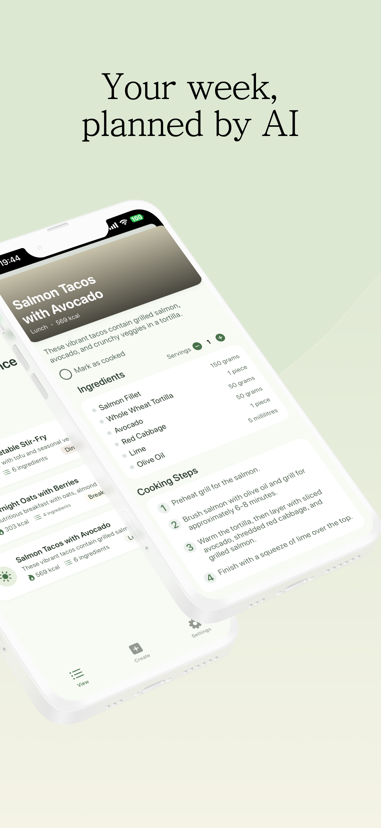 Cuvio: Meal Planner & Recipes media 2