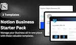 Notion Business Starter Pack image