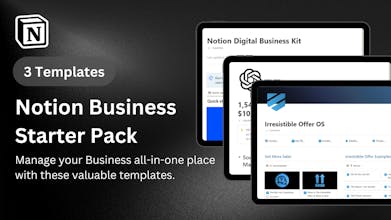 Notion Business Starter Pack gallery image
