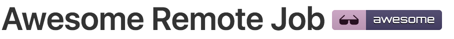 A  curated list of remote working resources