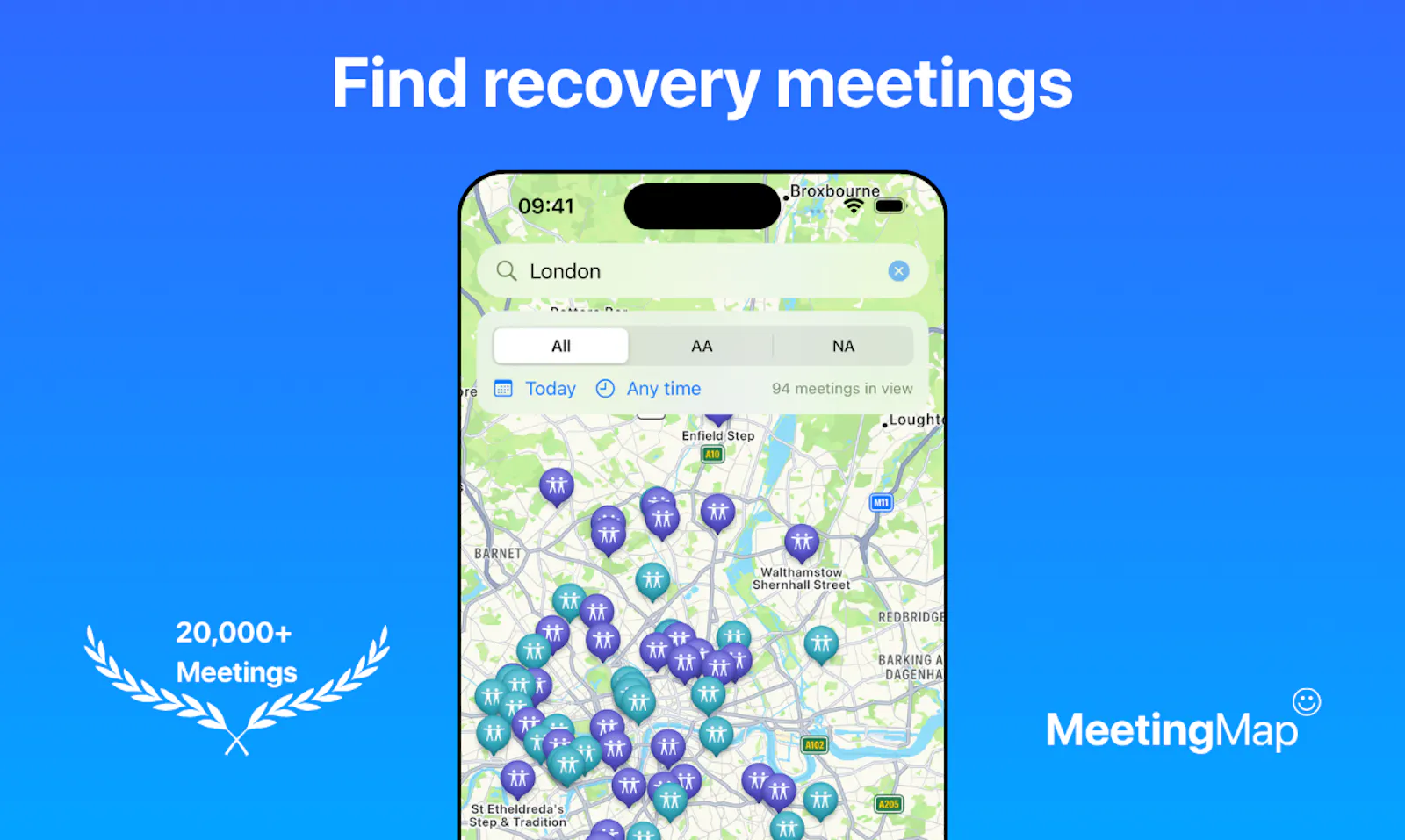 MeetingMap screenshot 1
