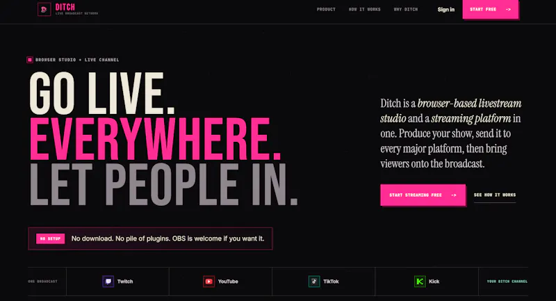 DITCH screenshot 1