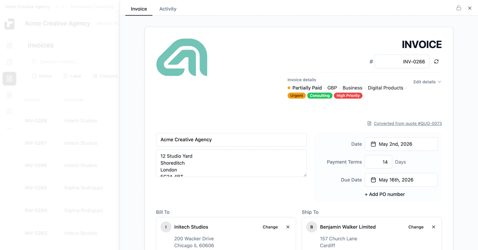 recevo.io screenshot 12