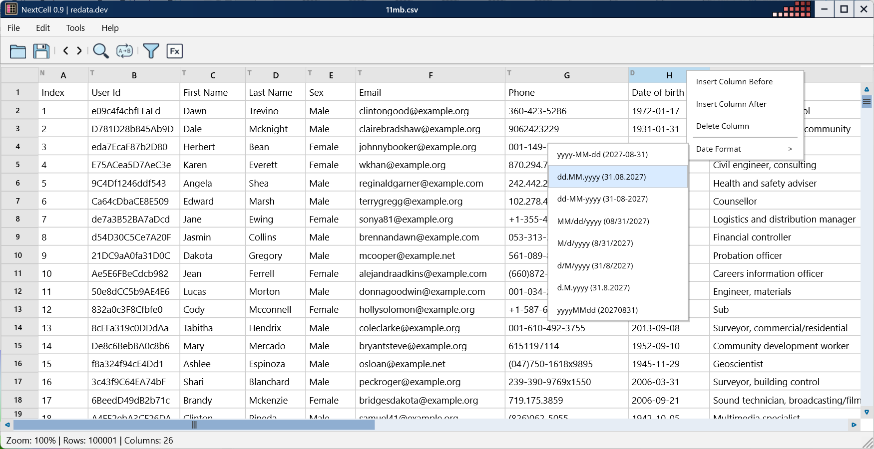 NextCell - Screenshot 2 showing product features and functionality